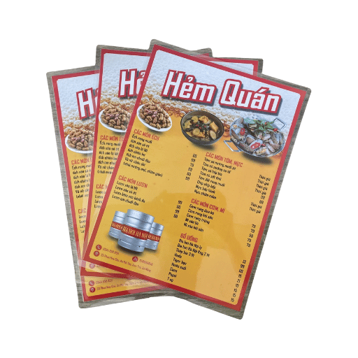 Menu ép nhựa thường – In Ấn Q7