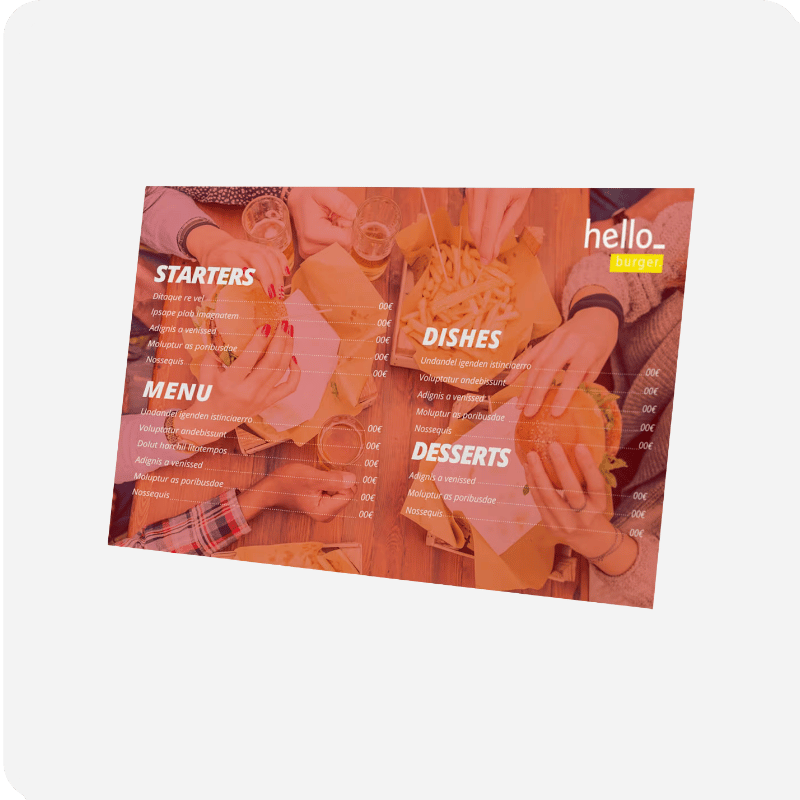 Menu ép nhựa thường